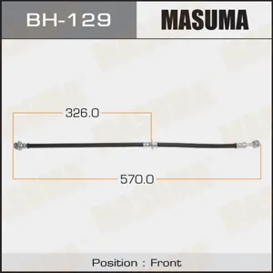 MASUMA BH129 Шланг тормозной