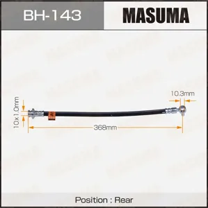 MASUMA BH143 Шланг тормозной