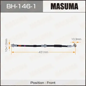 MASUMA BH1461 Шланг тормозной