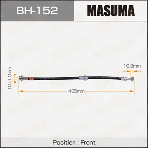 MASUMA BH152 Шланг тормозной перед. L