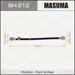 MASUMA BH212 Шланг тормозной
