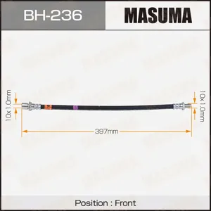 MASUMA BH236 Шланг тормозной