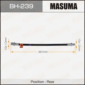MASUMA BH239 Шланг тормозной