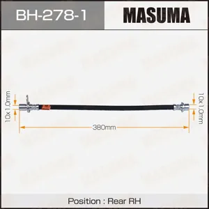 MASUMA BH2781 Шланг тормозной