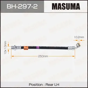 MASUMA BH2972 Шланг тормозной