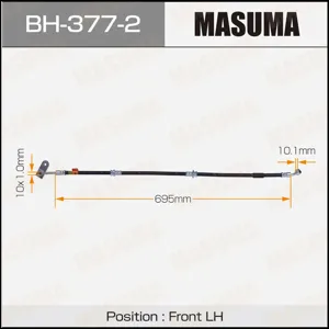 MASUMA BH3772 Шланг тормозной перед. левый