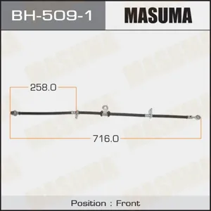 MASUMA BH5091 Шланг тормозной перед. правый