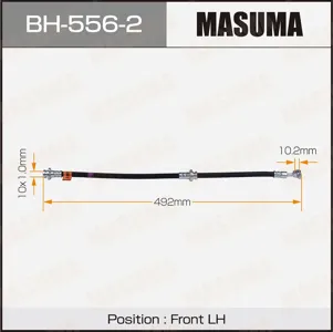 MASUMA BH5562 Шланг тормозной