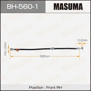 MASUMA BH5601 Шланг тормозной перед. правый