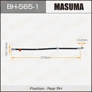 MASUMA BH5651 Шланг тормозной