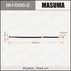 MASUMA BH5662 Шланг тормозной