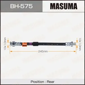 MASUMA BH575 Шланг тормозной задн.