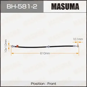 MASUMA BH5812 Шланг тормозной перед. правый