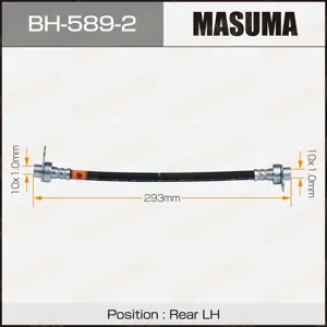 MASUMA BH5892 Шланг тормозной задн. левый
