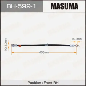 MASUMA BH5991 Шланг тормозной
