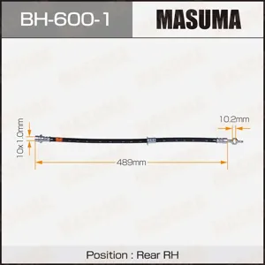 MASUMA BH6001 Шланг тормозной