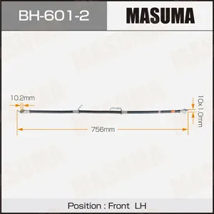 MASUMA BH6012 Шланг тормозной