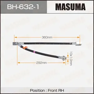 MASUMA BH6321 Шланг тормозной
