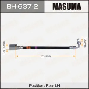 MASUMA BH6372 Шланг тормозной