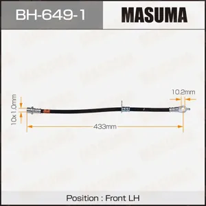 MASUMA BH6491 Шланг тормозной