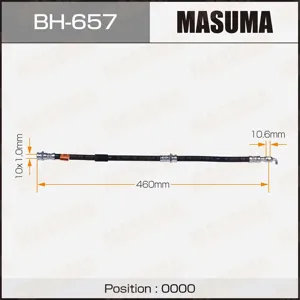 MASUMA BH657 Шланг тормозной