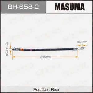 MASUMA BH6582 Шланг тормозной