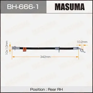 MASUMA BH6661 Шланг тормозной