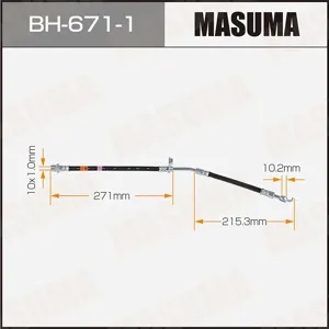 MASUMA BH6711 Шланг тормозной