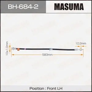 MASUMA BH6842 Шланг тормозной