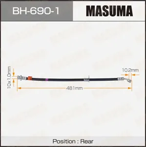 MASUMA BH6901 Шланг тормозной