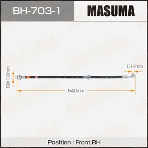 MASUMA BH7031 Шланг тормозной