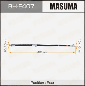 MASUMA BHE407 Шланг тормозной BMW X5 (E70) 0206-0613 BMW X5 (F15, F85) 06 задний лев,прав