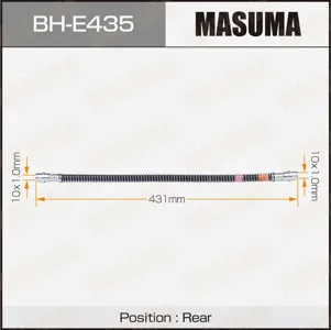 MASUMA BHE435 Шланг торм. задн.