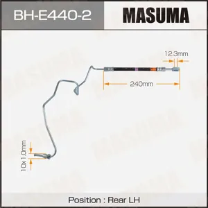MASUMA BHE4402 Шланг тормозной