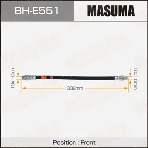 MASUMA BHE551 Шланг тормозной