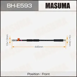 MASUMA BHE593 Шланг тормозной