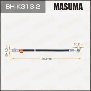MASUMA BHK3132 Шланг тормозной