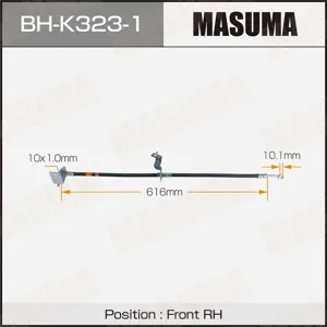 MASUMA BHK3231 Шланг тормозной