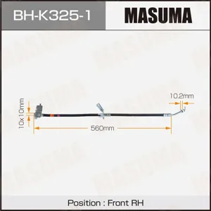 MASUMA BHK3251 Шланг тормозной