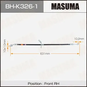 MASUMA BHK3261 Шланг тормозной