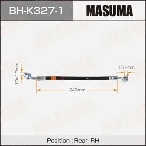 MASUMA BHK3271 Шланг тормозной