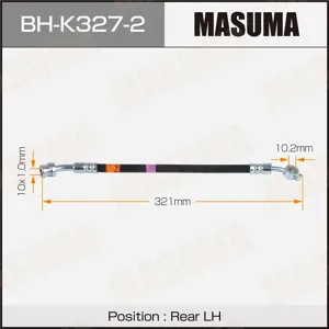 MASUMA BHK3272 Шланг тормозной