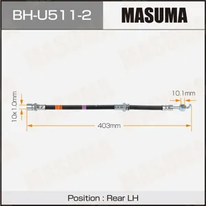 MASUMA BHU5112 Шланг тормозной