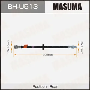 MASUMA BHU513 Шланг тормозной