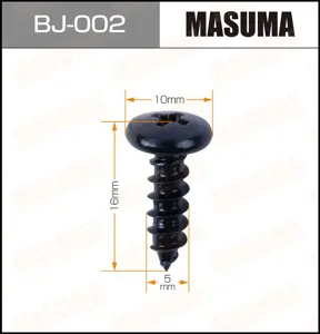 MASUMA BJ002 к-кт саморезов 12шт., 5x16