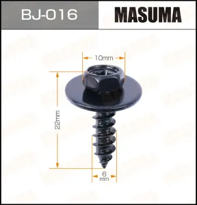 MASUMA BJ016 Клипса автомобильная [упаковка 10 штук]