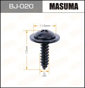 MASUMA BJ020 Клипса автомобильная [упаковка 10 штук]