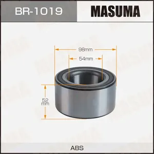 MASUMA BR1019 Подшипник ступичный