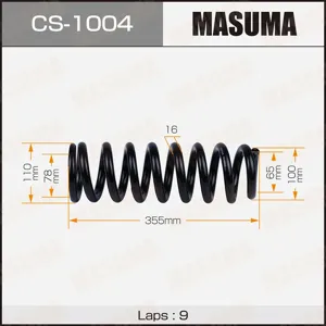 MASUMA CS1004 Пружина  подвески 