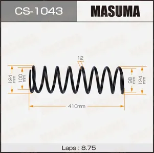 MASUMA CS1043 Пружина  подвески 
